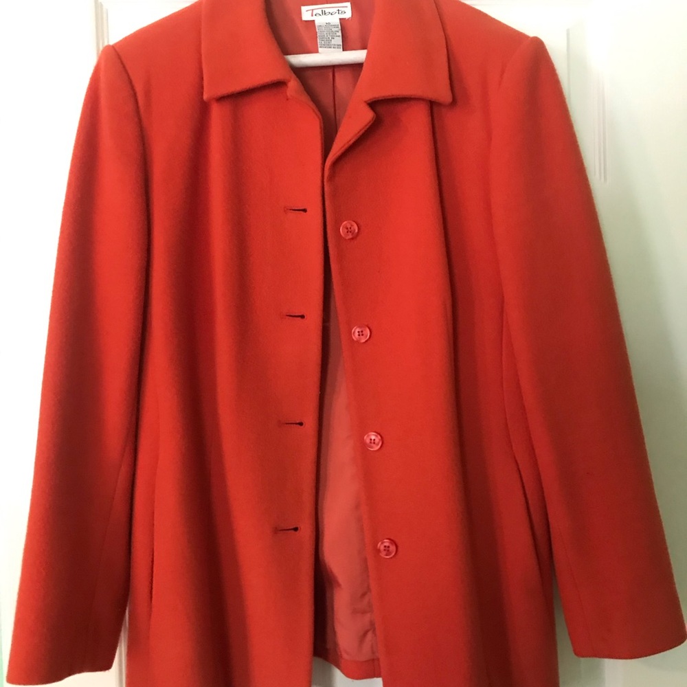 ☃️❄️☃️ Sale! Talbots flannel jacket size 10